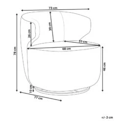MOLLEBY - Fauteuil - Lichtbeige - Bouclé 9 MOLLEBY - Fauteuil - Lichtbeige - Bouclé -Meubelwinkel e75164722c1647419fc1fa6a848e7d18
