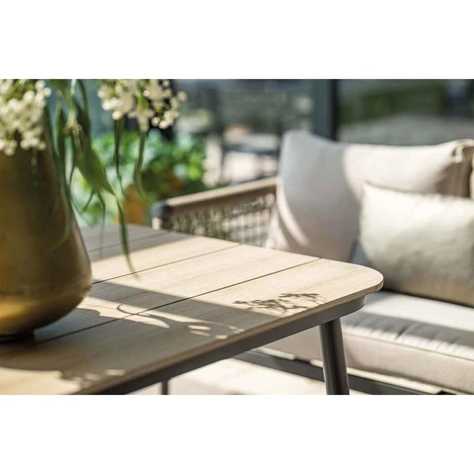 Lounge-diningtafel Voor Bologna/Diamo/Teramon - 160x90 Cm - Zwart 12 Lounge-diningtafel Voor Bologna/Diamo/Teramon - 160x90 Cm - Zwart - Afbeelding 10