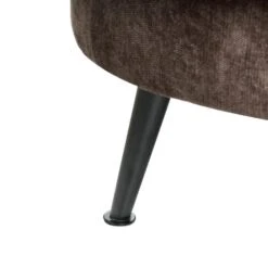 KJAER - Fauteuil - Donkerbruin - Chenille -Meubelwinkel e840d77e9b014a1e95f09c227d36451a