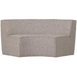 WOOOD Europa 2-Zits Eetbank - Geweven Stof - Zand - 85x131x131 -Meubelwinkel ea6fcc5ec8df4160adb111d12209c1ac