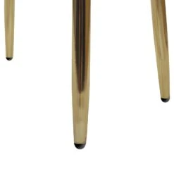 DURHAM - Hocker - Grijs - Fluweel -Meubelwinkel eca3118f44894bbe9d22f921ab90cbbb