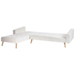 VADSO - Hoekslaapbank - Gebroken Wit - Rechterzijde - Bouclé -Meubelwinkel ef18ec6d4f79443ca88cbef18ca3d4b9