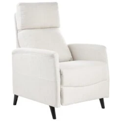 SELVIK - Relaxfauteuil - Gebroken Wit - Stof -Meubelwinkel f177dea6cf9a43aab281f8f868274a0c
