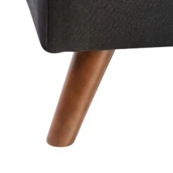 RONNE - Slaapbank 3-zits - Zwart - Polyester -Meubelwinkel f2396193d51b44199db826a30f52005d