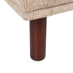 HOLT - Ottomaan - Beige - Polyester -Meubelwinkel f2499642c742485c9c601974ce54c02a