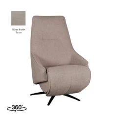 LABEL51 Fauteuil Odense - Taupe - Micro Suede - Elektrisch - 87x68x110 Cm 7 LABEL51 Fauteuil Odense - Taupe - Micro Suede - Elektrisch - 87x68x110 Cm -Meubelwinkel f25a6fe79523486082fcae2d08a646fc