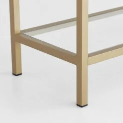 Emob Locelso Boekenplank - Gehard Glas - Metalen Frame - Goud -Meubelwinkel f2a00e2f41064150b2bcbc55a91834b0