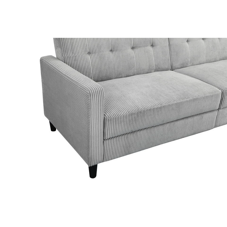 Hartford II - 3-zits Slaapbank Grijs Stof 8 Hartford II - 3-zits Slaapbank Grijs Stof - Afbeelding 6