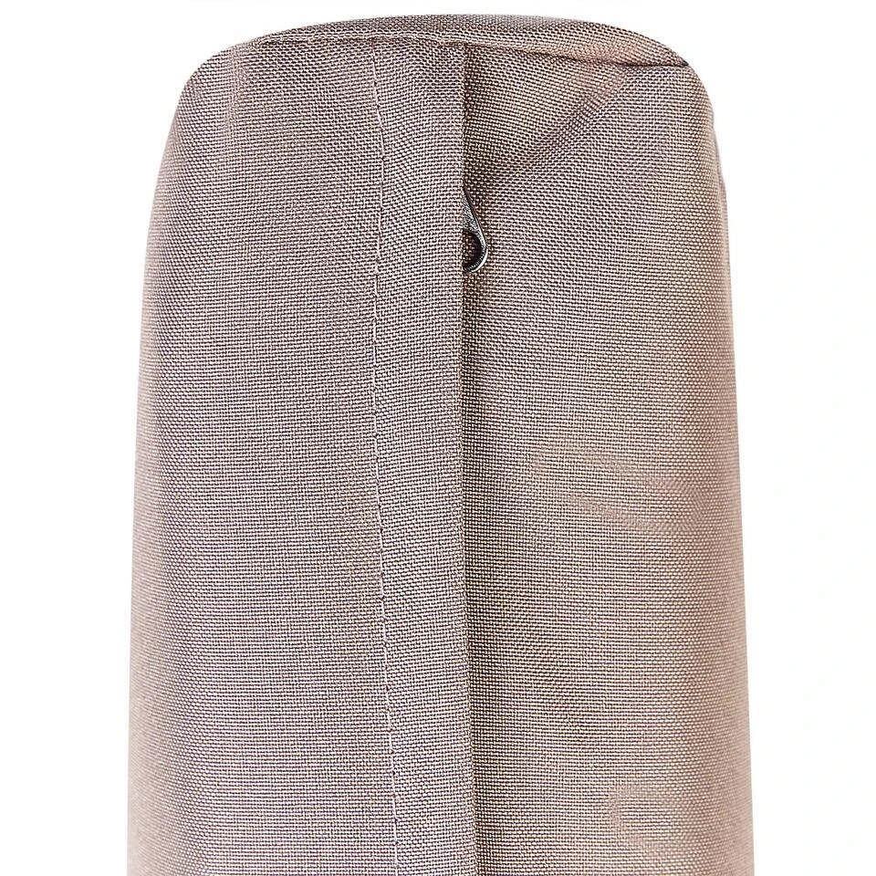 CERRETO - Ottomaan - Taupe - Bamboe 7 CERRETO - Ottomaan - Taupe - Bamboe - Afbeelding 5