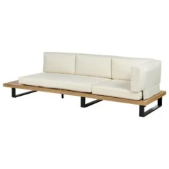 MYKONOS - Loungeset Voor 5 - Crème - Acaciahout -Meubelwinkel f809fb05691c468c9cb53a62ce9a4dda