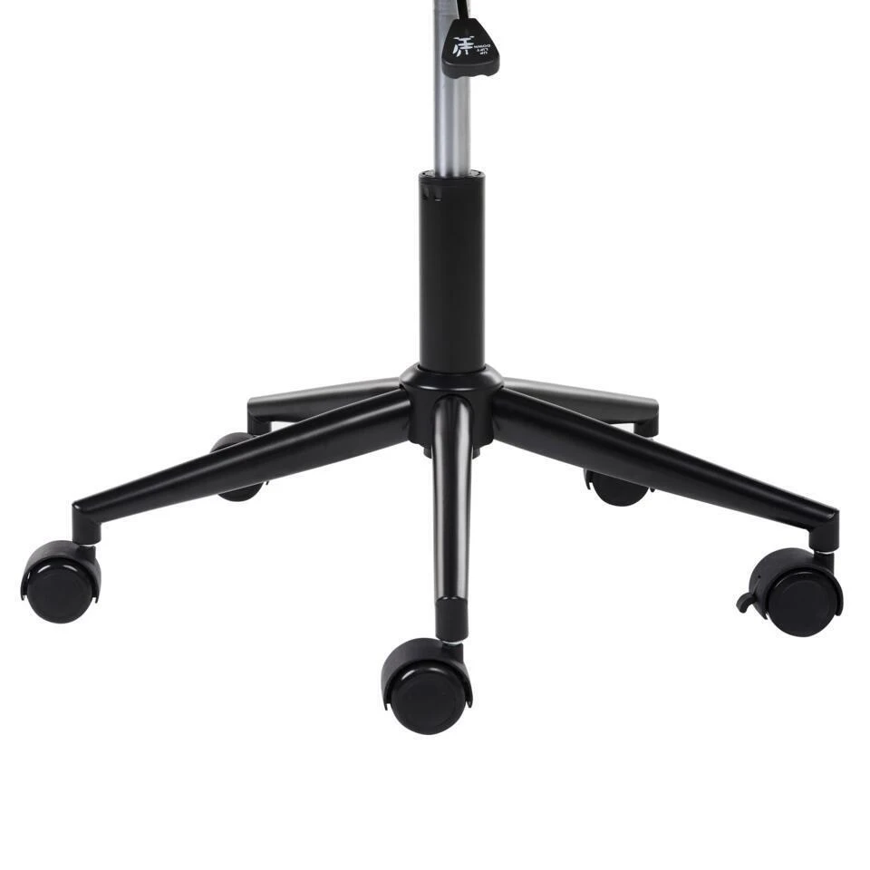 GUNNISON - Bureaustoel - Lichtgrijs - Linnen 13 GUNNISON - Bureaustoel - Lichtgrijs - Linnen - Afbeelding 11