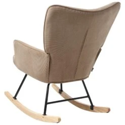 ARSET - Schommelstoel - Taupe - Bouclé 18 ARSET - Schommelstoel - Taupe - Bouclé -Meubelwinkel fa7b08208c9f4d1da0f36b0b98c882a6