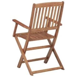 VidaXL Tuinstoelen 2 St Inklapbaar Massief Acaciahout 54 X 57 X 91 Cm -Meubelwinkel fa9e9b1118014563ad34ecb3361c26c5