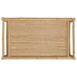 VidaXL - Tuintafel - Bruin - Bamboe - 100 X 55 X 33 Cm -Meubelwinkel fb5938c6f81f4f0aa91c4da53a23d762