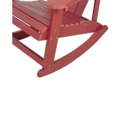 ADIRONDACK - Schommelstoel - Rood - Kunsthout -Meubelwinkel fd02c6396bae407fafbce15a80dff2e0