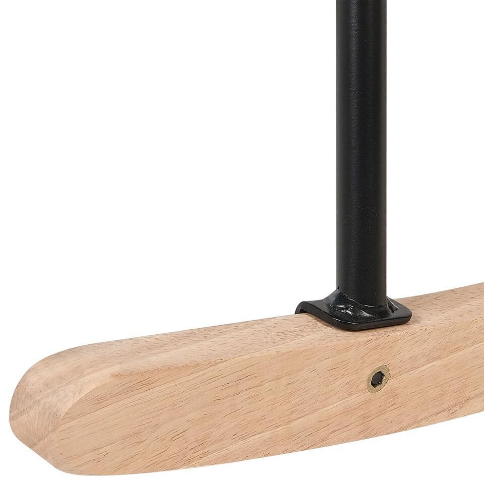 OULU - Schommelstoel - Smaragdgroen - Polyester 11 OULU - Schommelstoel - Smaragdgroen - Polyester - Afbeelding 9