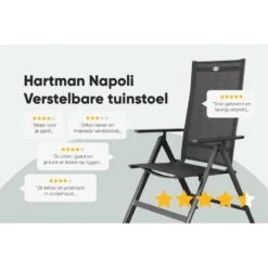 Set Van 6 - Hartman Napoli Verstelbare Stoel - Teak -Meubelwinkel ff9defcce696419d8aca35324f4ef2f1