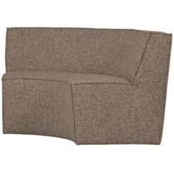 WOOOD 2-Zits Eetbank Europa - Polyester - Bruin - 133x133x87 -Meubelwinkel ffa000dd34164ce7948819bed9d2b5a1