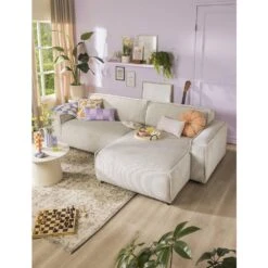 Bank Brooklyn Met Chaise Longue Rechts - Soop - Crème 37 Bank Brooklyn Met Chaise Longue Rechts - Soop - Crème -Meubelwinkel sf 10101450 08
