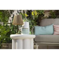 Tuinbijzettafel Parga - Zand - 45xØ40 Cm -Meubelwinkel sf 50155603 03